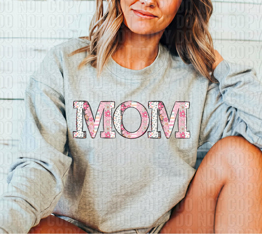 Mom Floral Boho DTF Transfer