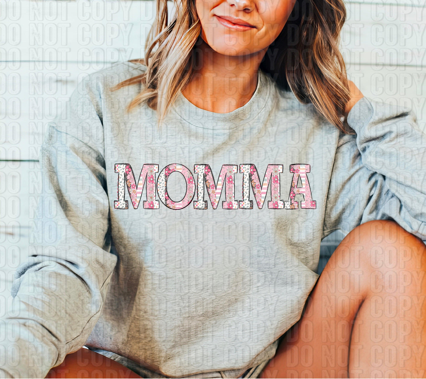 Momma Floral Boho DTF Transfer