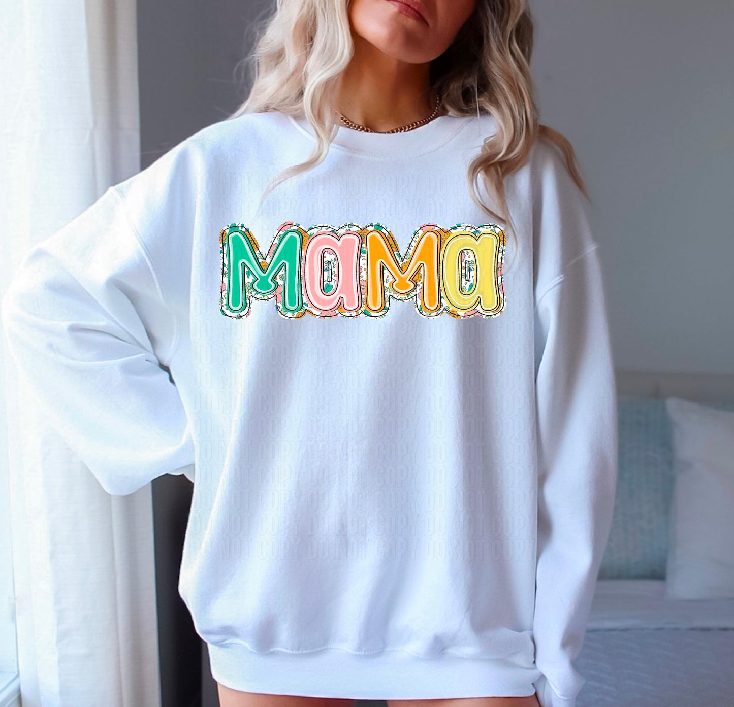 Mama Floral DTF Transfer