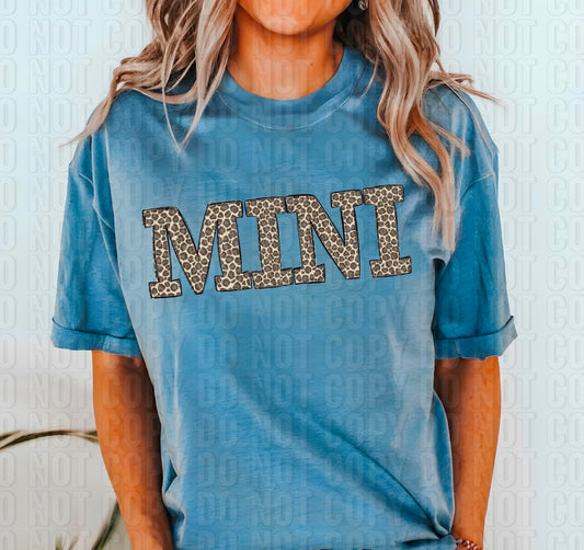 Mini Cheetah Textured DTF Transfer