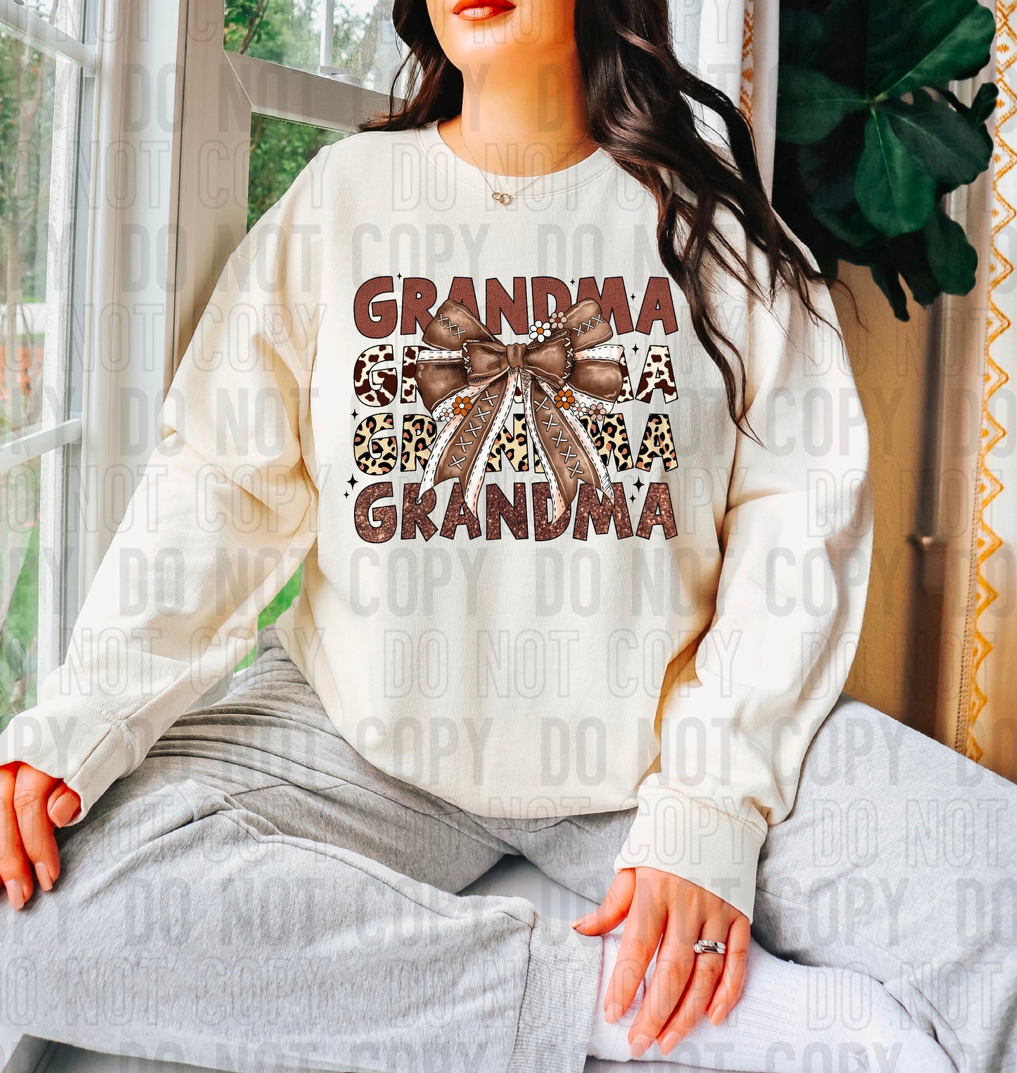 Grandma Western Coquette Name DTF Transfer