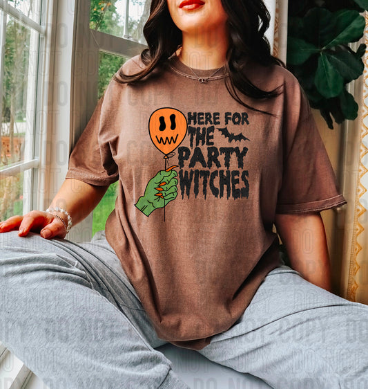 Here For The Party Witches DTF Transfer
