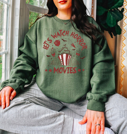 Let's Watch Horror Movies DTF Transfer