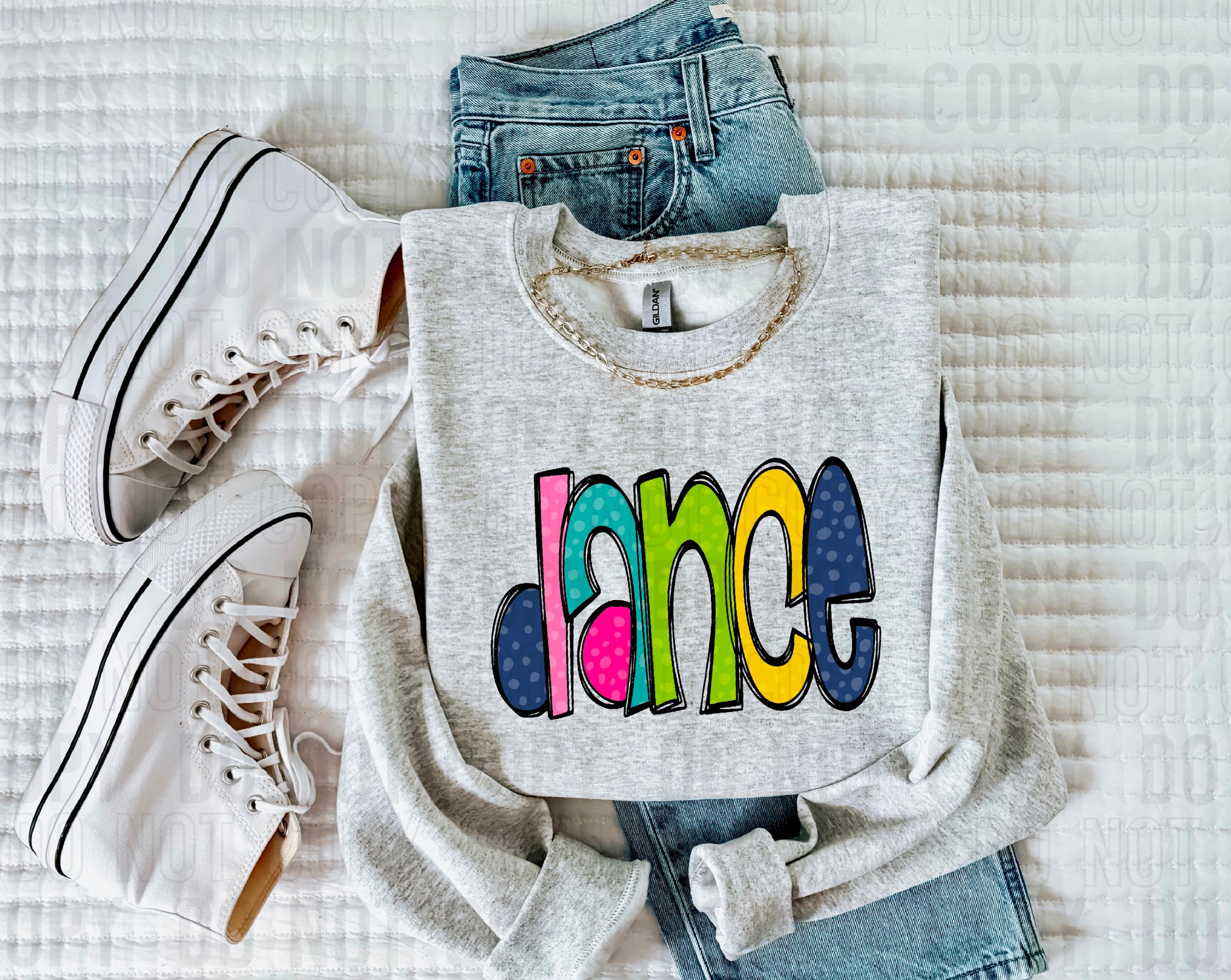 Dance Doodle DTF Transfer