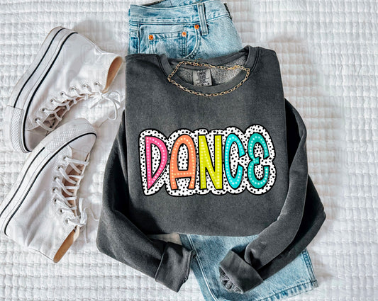 Dance Bright Dalmatian Dots DTF Transfer