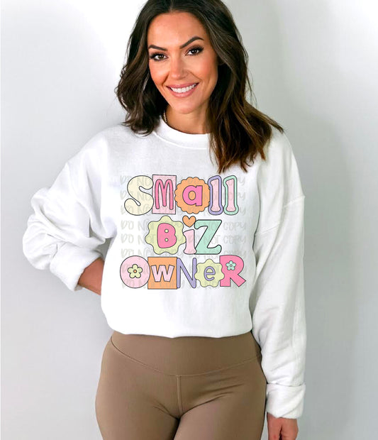 Small Biz Owner DTF Transfer