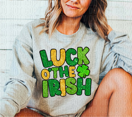 Luck O The Irish DTF Transfer