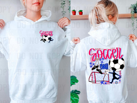 Soccer Front/Back DTF Transfer
