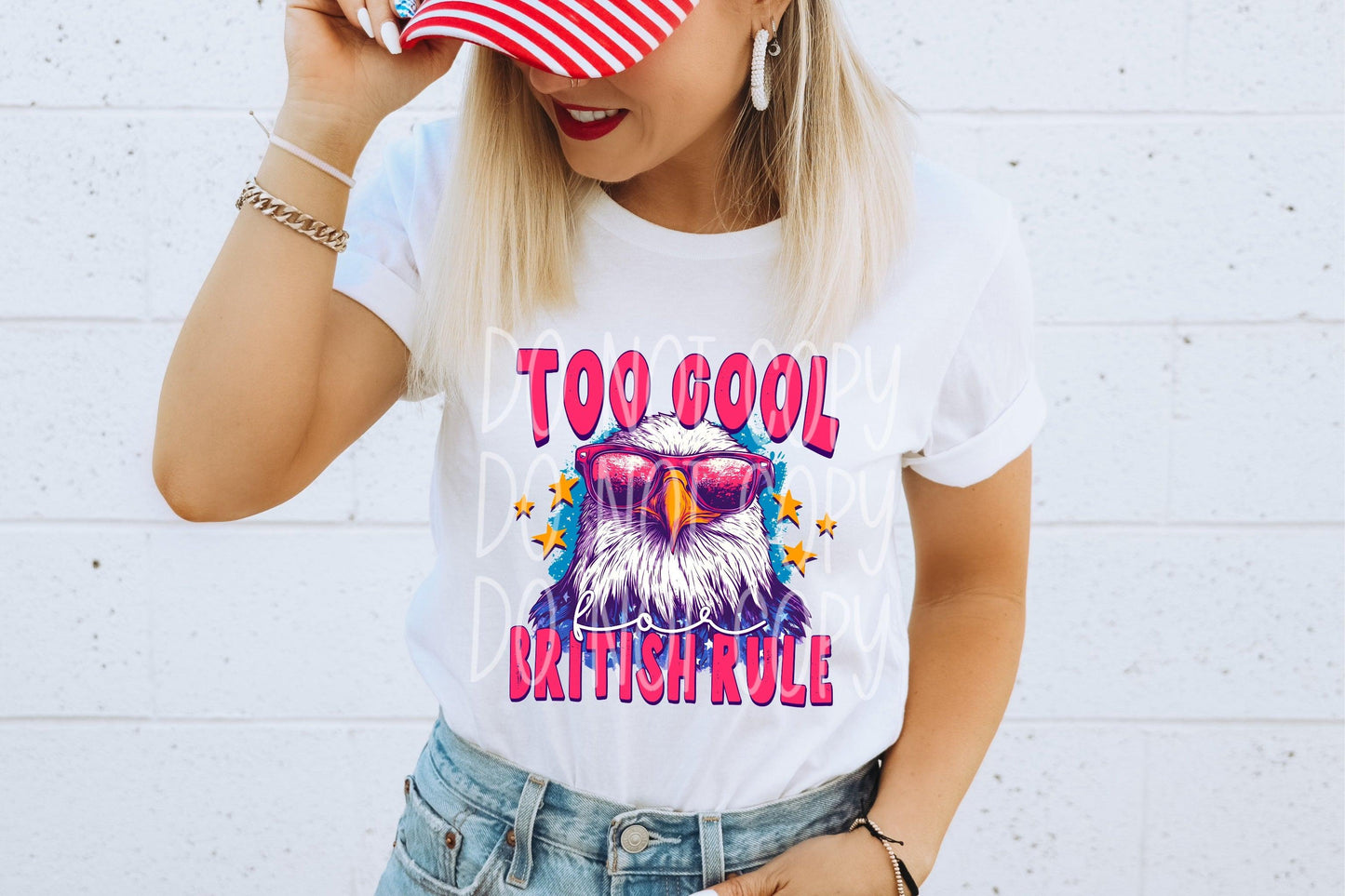 Too Cool For British Rule DTF Transfer