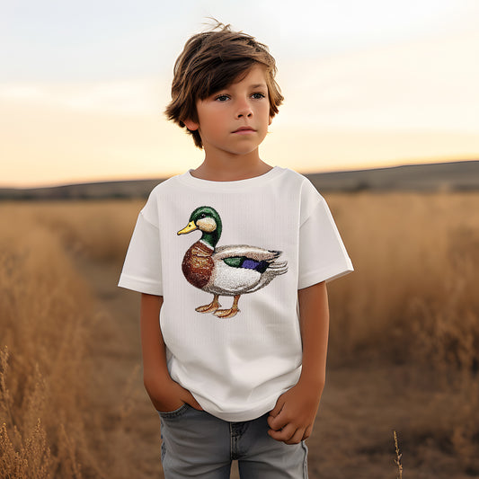 Mallard Duck Sequined 2 DTF Transfer