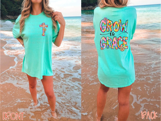 Grow in Grace Front/Back DTF Transfer