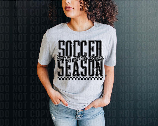 Soccer Season DTF Transfer