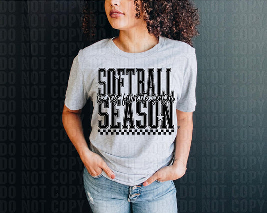 Softball Season DTF Transfer