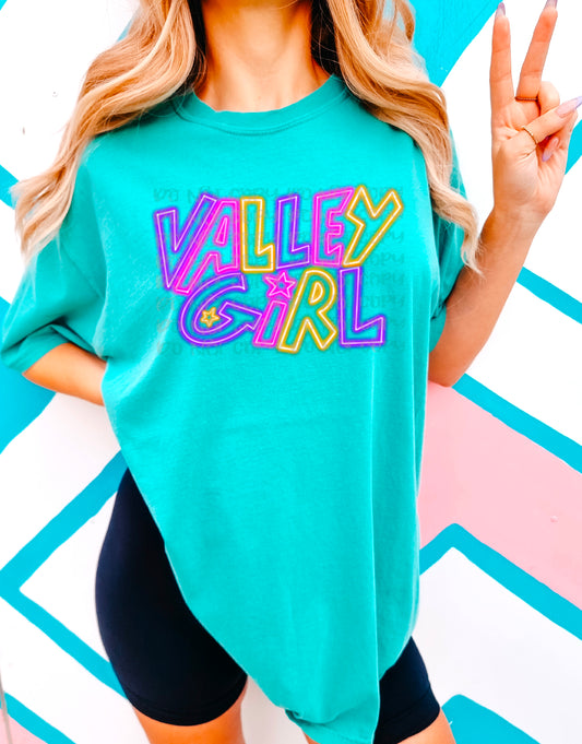 Valley Girl DTF Transfer