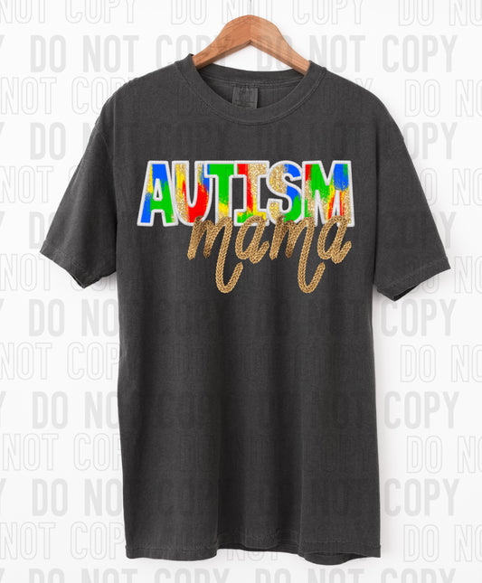 Autism Mama DTF Transfer