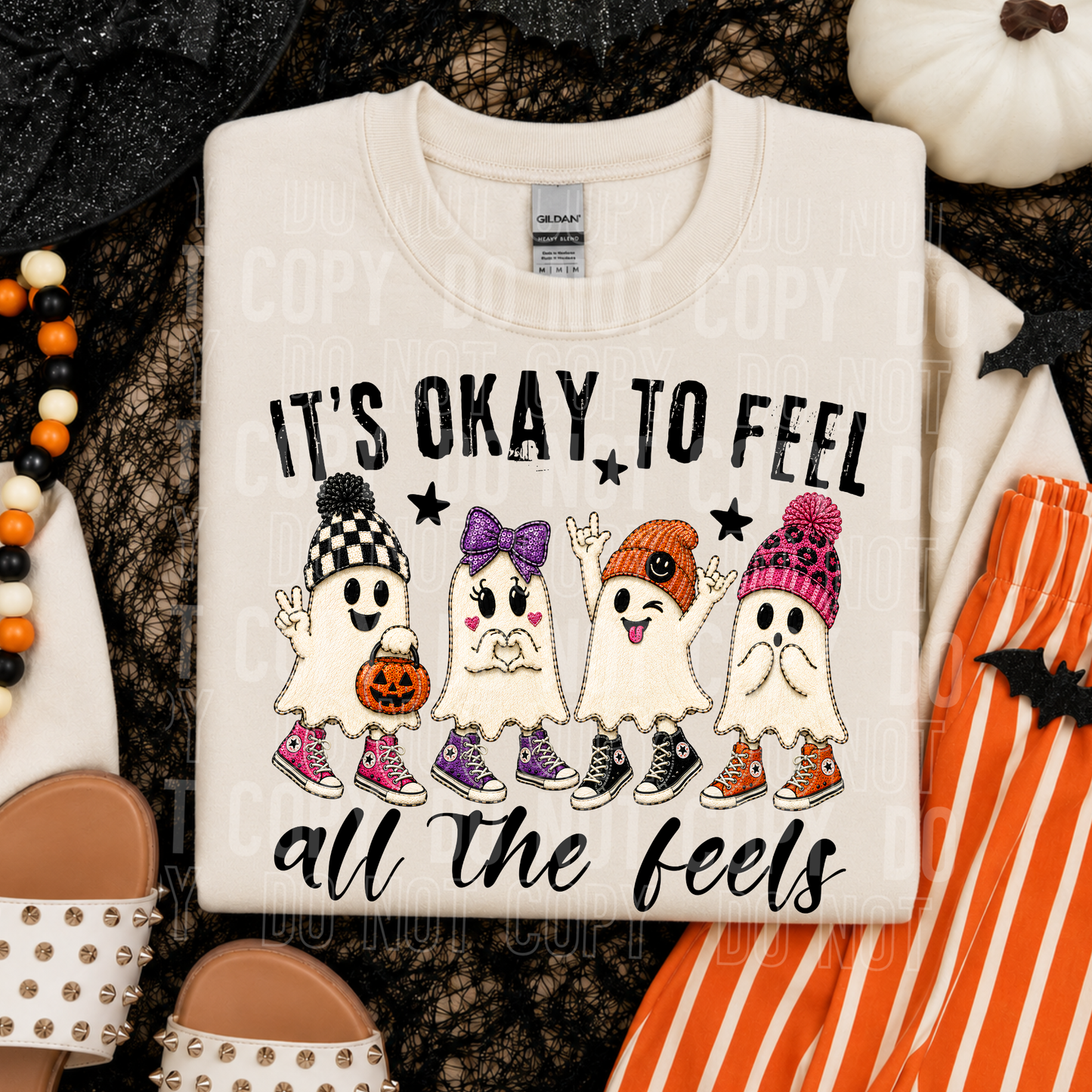 It's Okay To Feel All The Feels DTF Transfer
