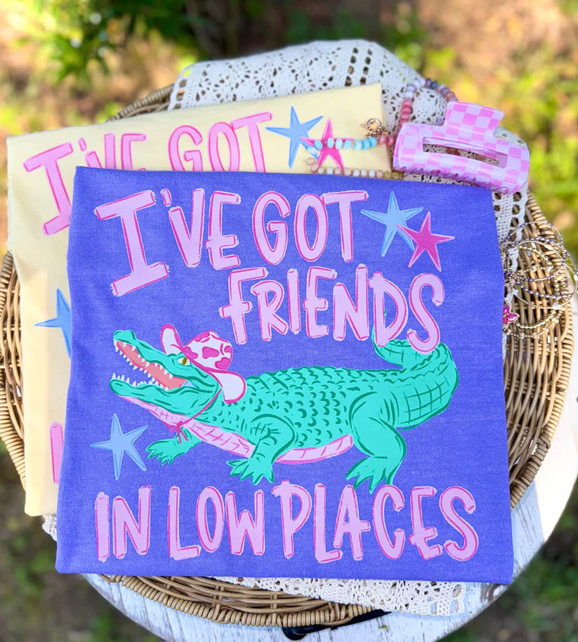 I've Got Friends In Low Places Gator DTF Transfer