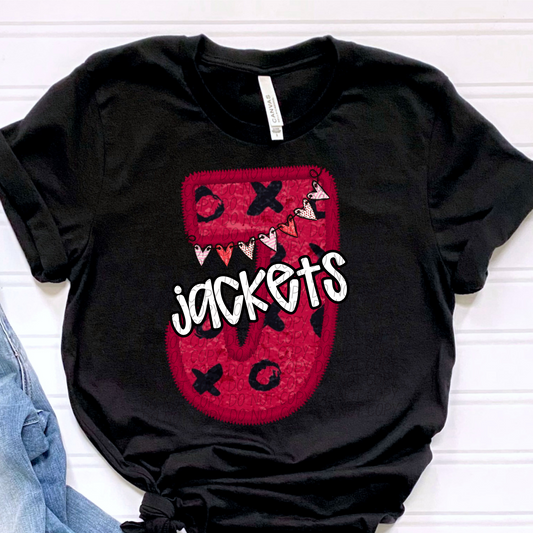 Jackets Valentine School Spirit DTF Transfer