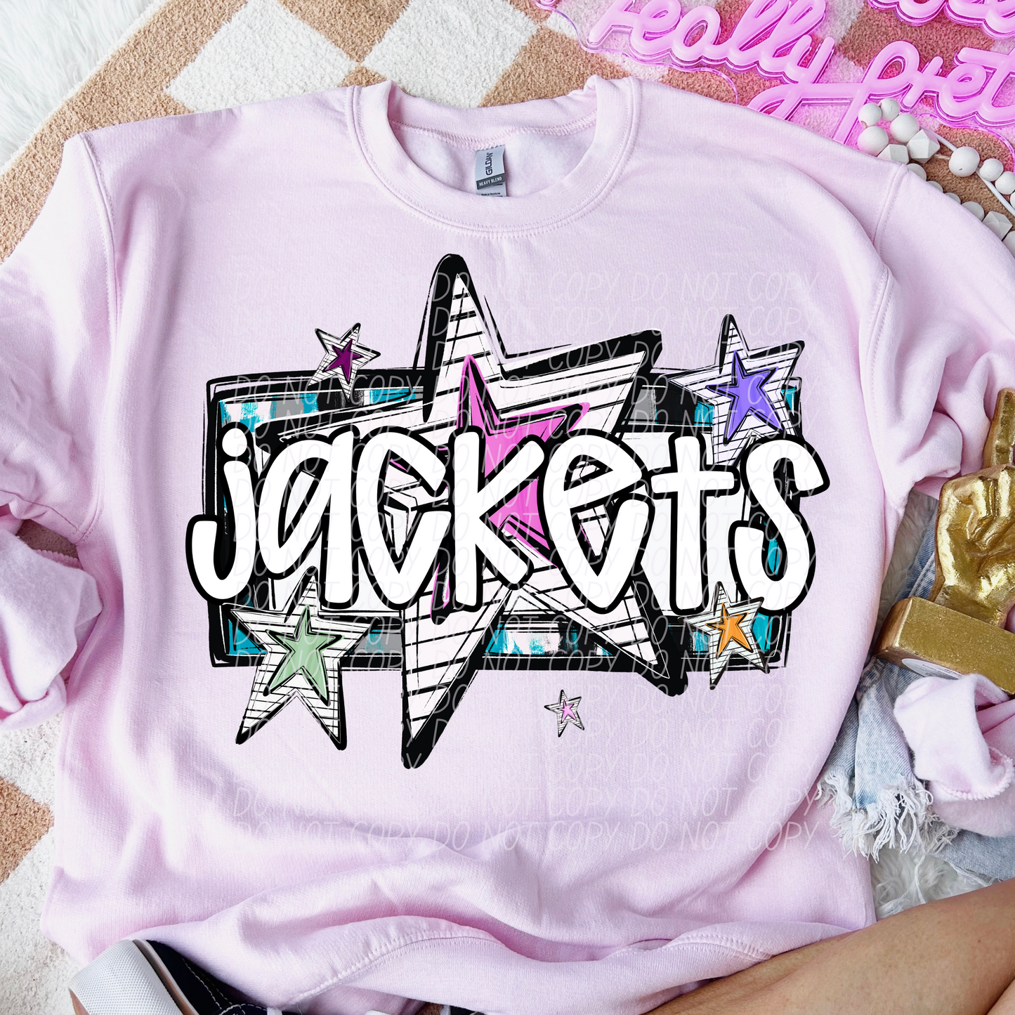 Bright Star Mascots DTF Transfer