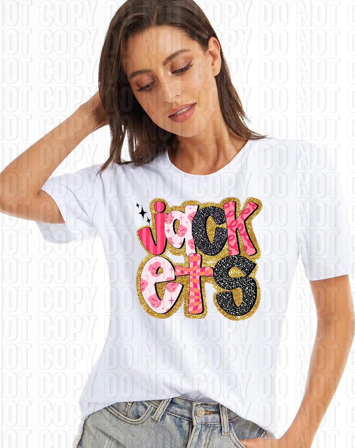 Retro Pink Mascots DTF Transfer
