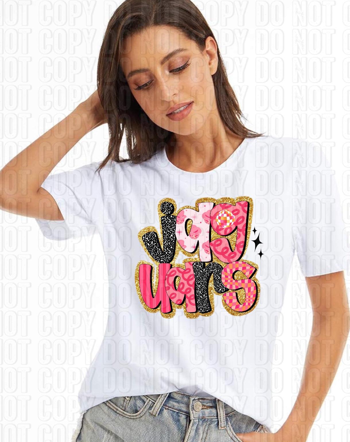 Retro Pink Mascots DTF Transfer