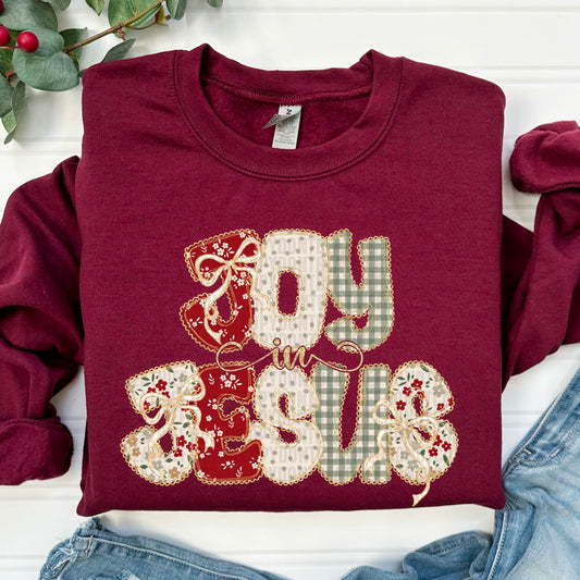 Joy In Jesus DTF Transfer
