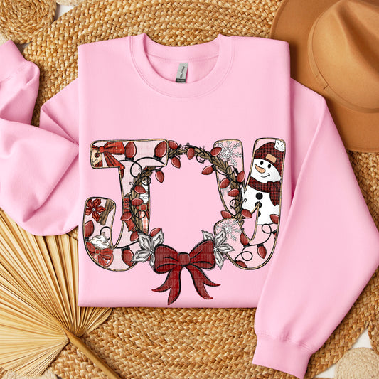 Joy Wreath DTF Transfer