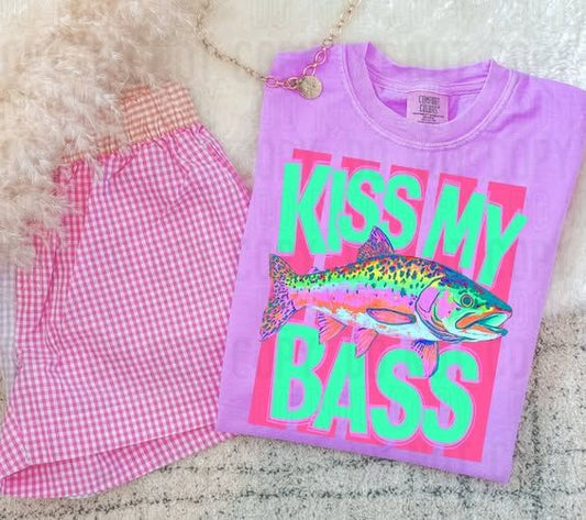 Kiss My Bass DTF Transfer