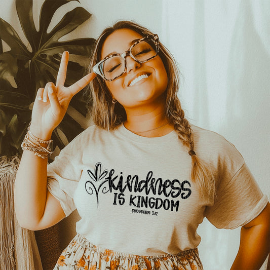 Kindness Is Kingdom DTF Transfer