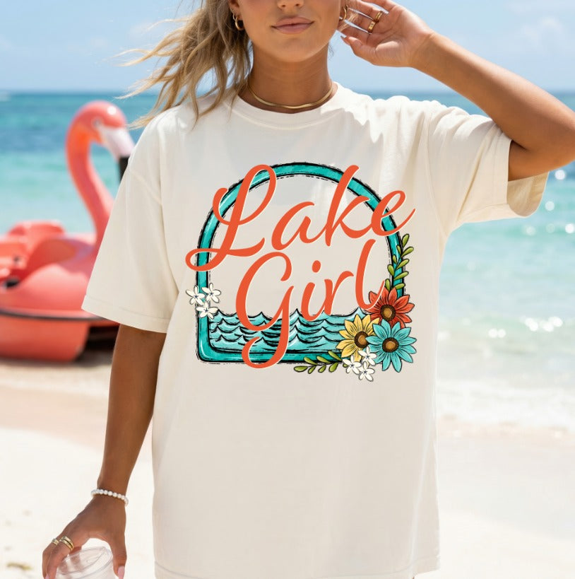 Lake Girl DTF Transfer