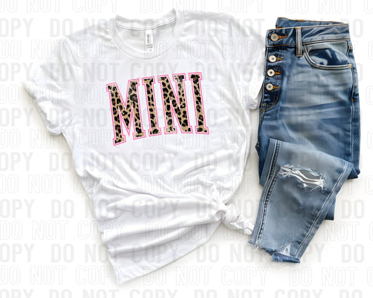 Leopard Mini Grunge DTF Transfer