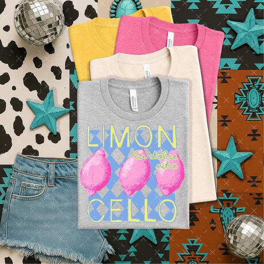 Limon Cello DTF Transfer