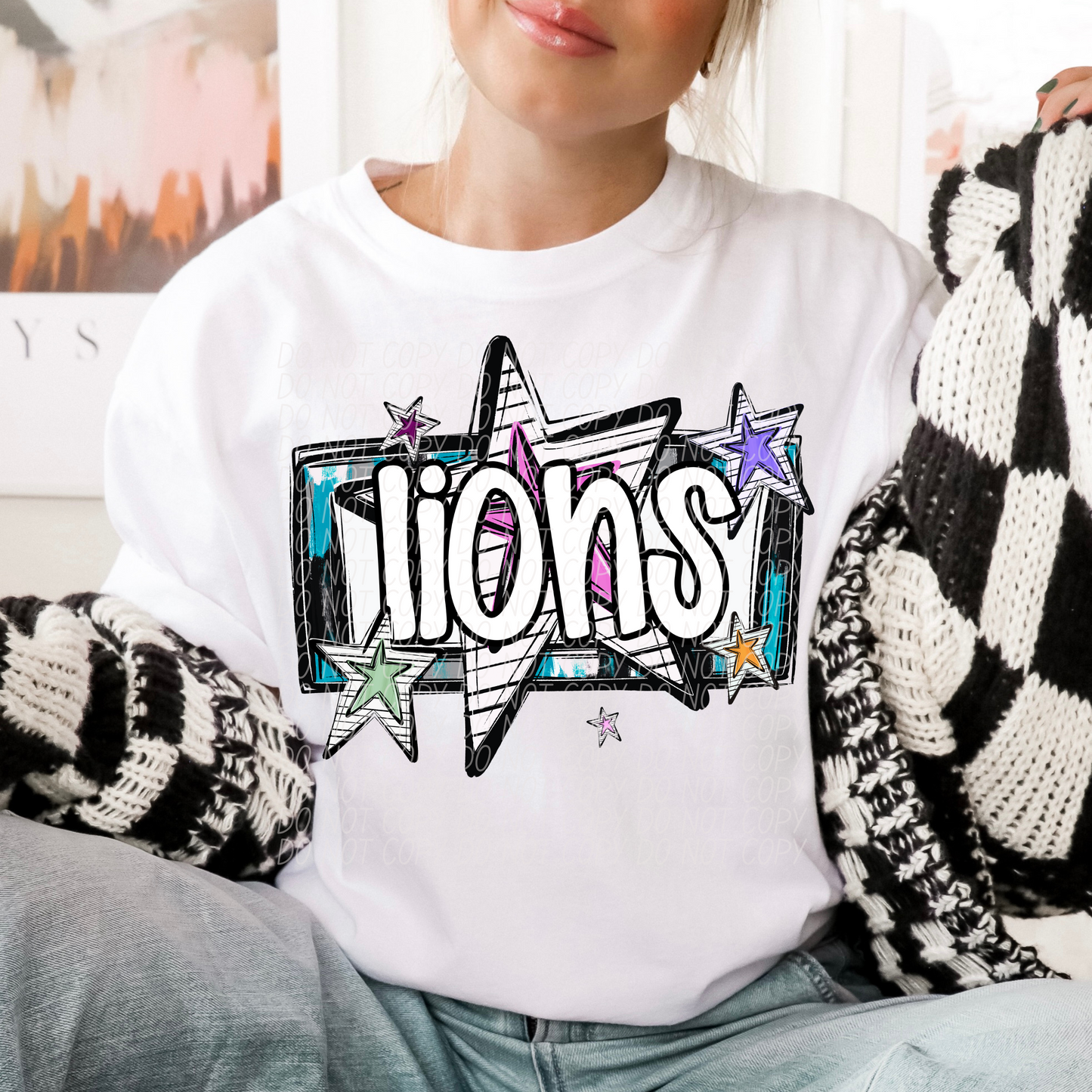 Bright Star Mascots DTF Transfer