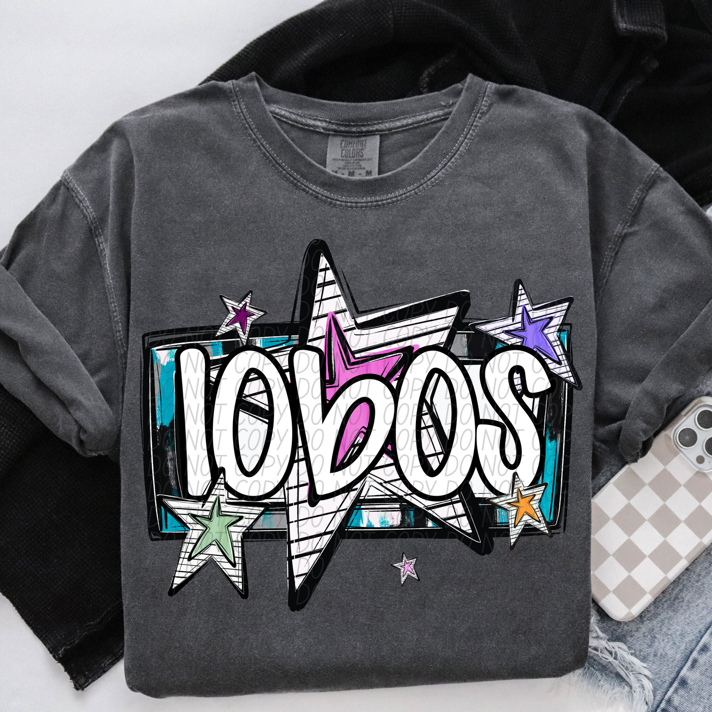 Bright Star Mascots DTF Transfer