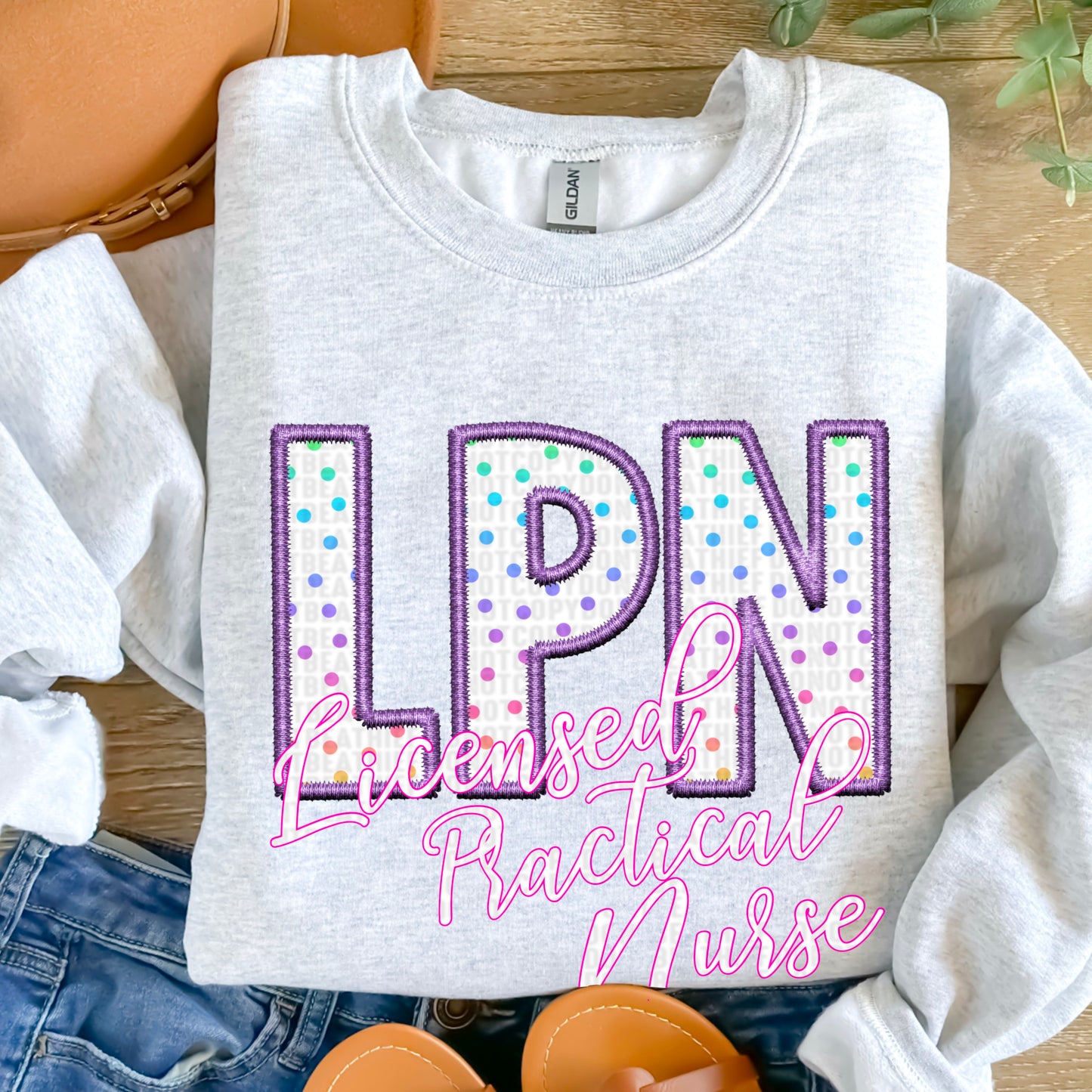 LPN Faux DTF Transfer