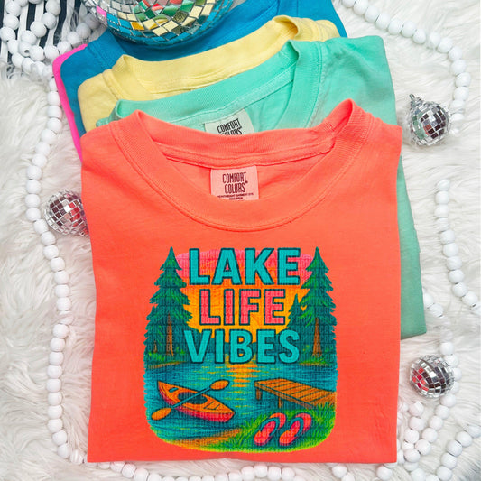Lake Life Vibes DTF Transfer