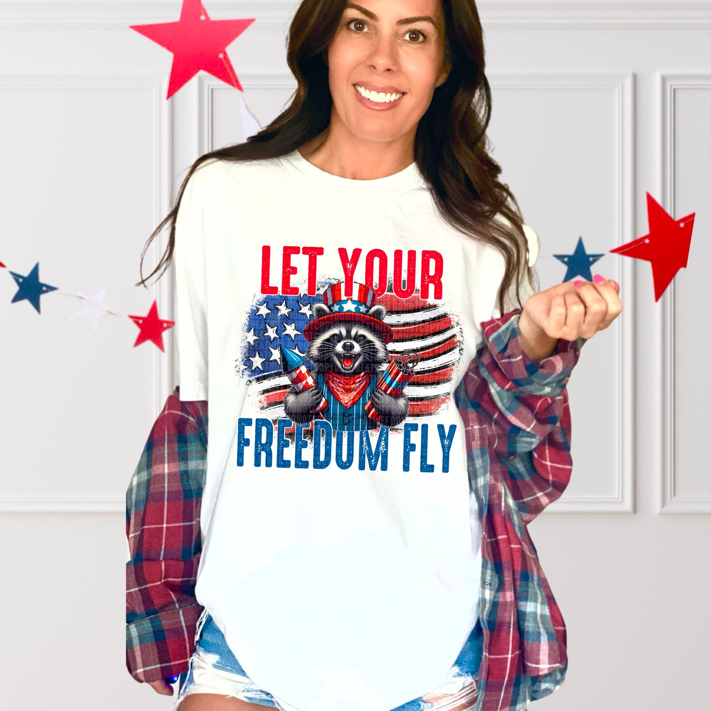 Let Your Freedom Fly DTF Transfer