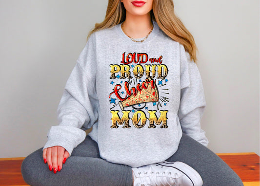 Loud And Proud Cheer Mom DTF Transfer