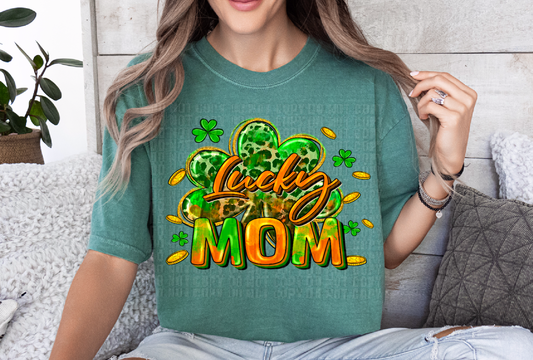 Lucky Mom DTF Transfer