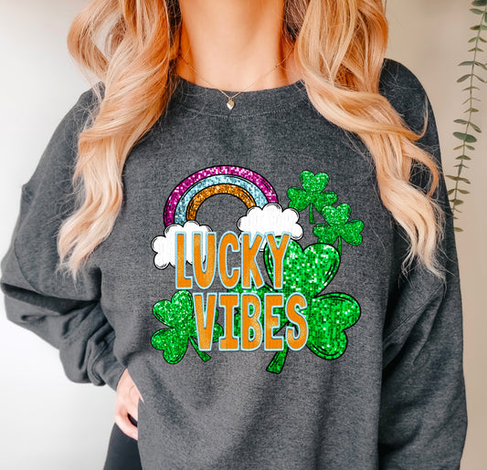 Lucky Vibes DTF Transfer