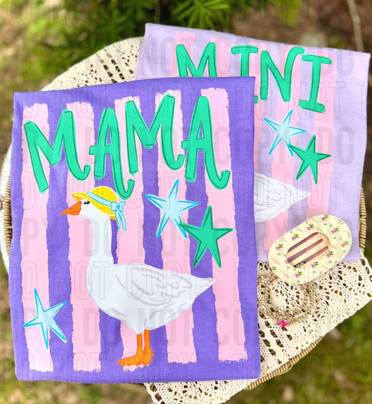 Mama/Mini Goose DTF Transfer