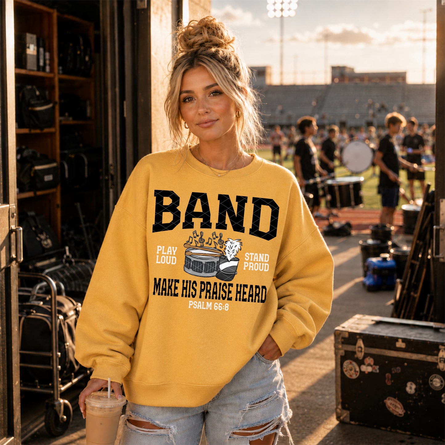 Band | Make His Praise Heard DTF Transfer