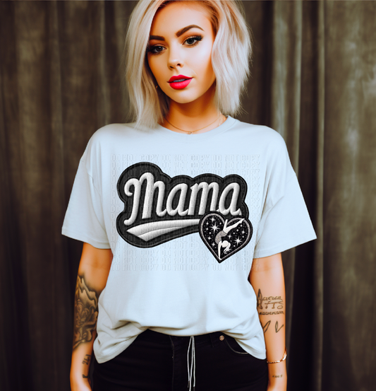 Varsity Mama Gymnastics Faux DTF Transfer