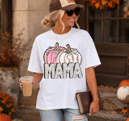 Mama Pumpkin DTF Transfer