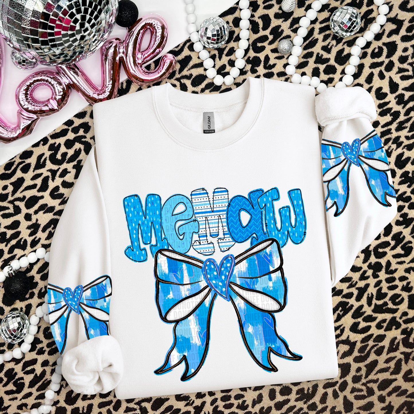 Memaw - Boy Coquette Valentine DTF Transfer