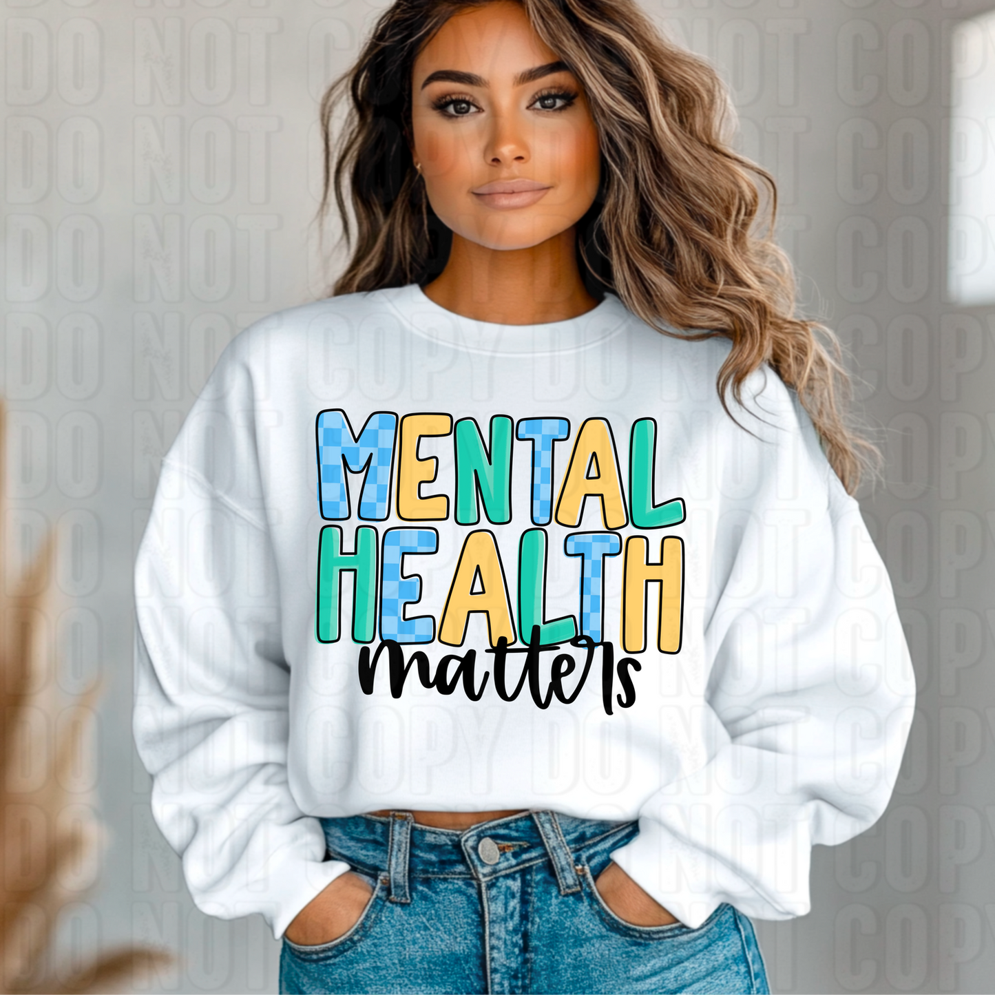 Mental Health Matters DTF Transfer