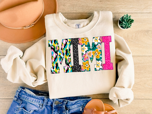 Mimi Overlock Bright DTF Transfer