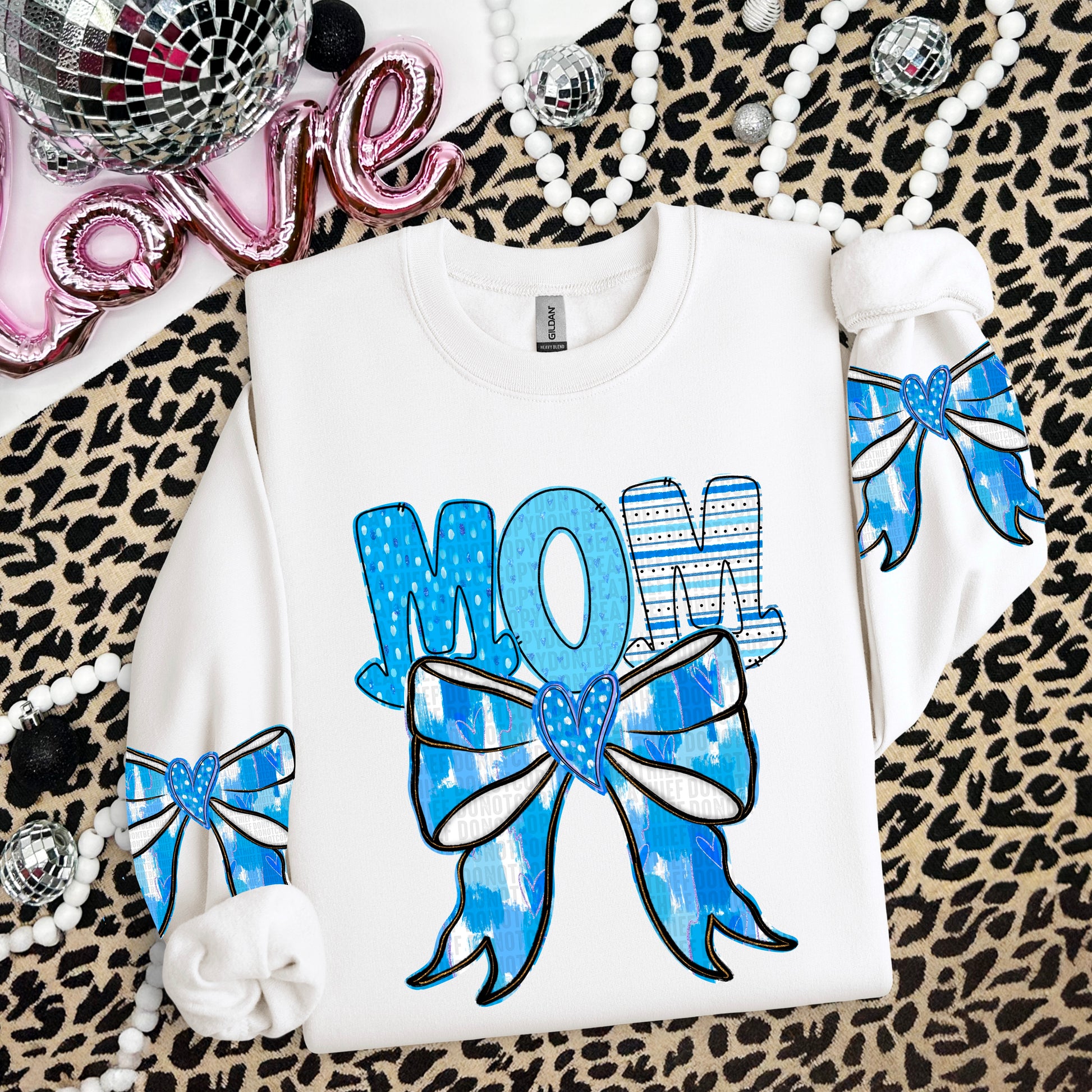 Mom - Boy Coquette Valentine DTF Transfer