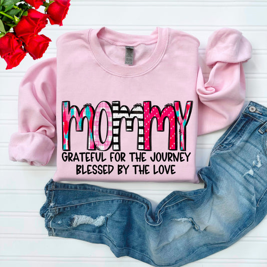 Mommy - Blessed By The Love DTF Transfer