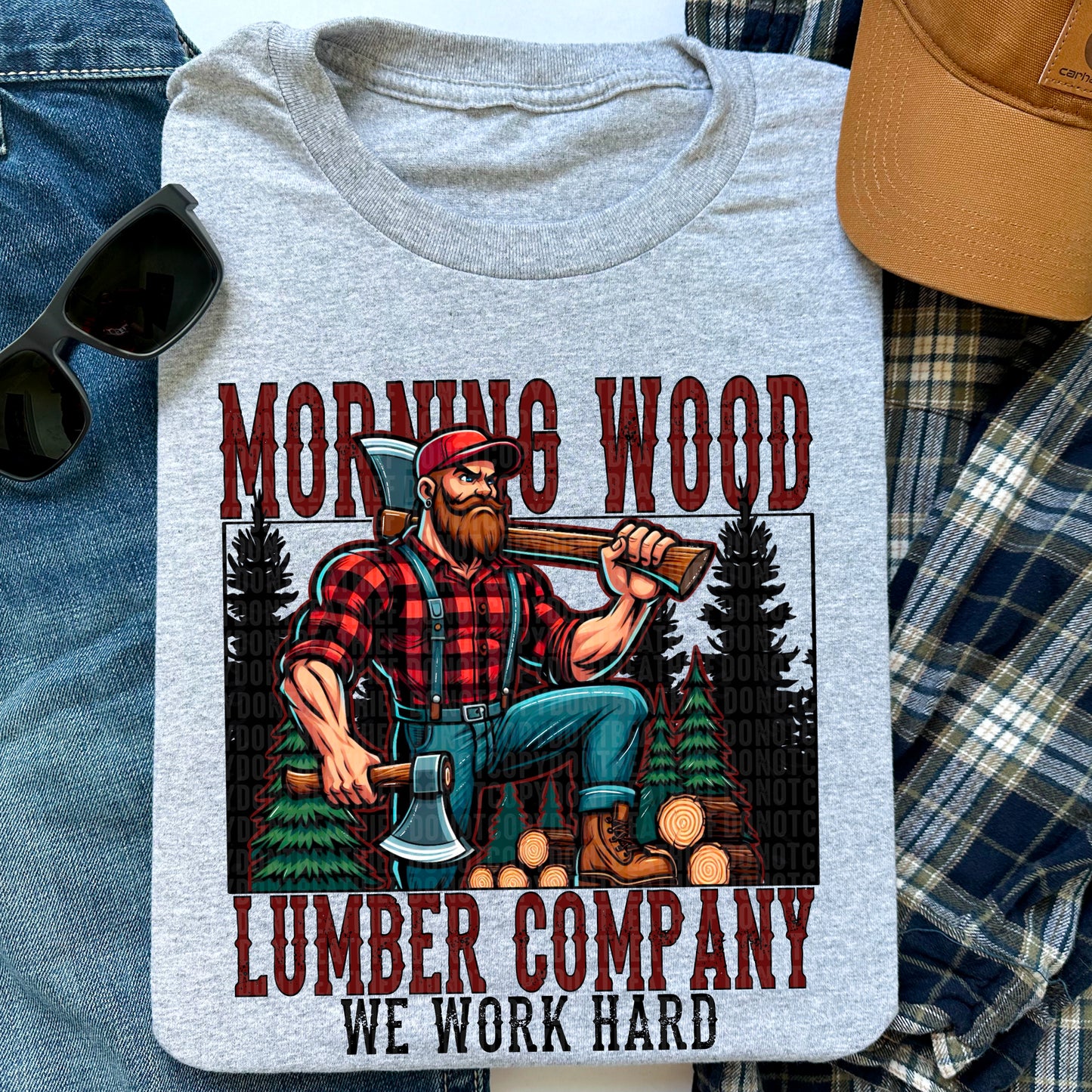 Morning Wood Lumber Company DTF Transfer